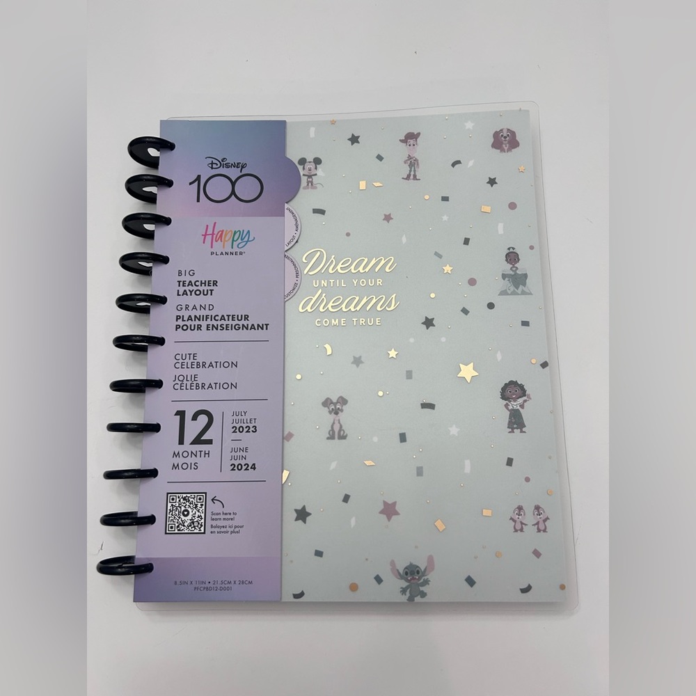 The Happy Planner, Disney 100 teacher planner